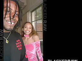 BLACKEDRAW Sexy Cecilia hooks up with smooth talking Sly