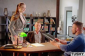 Babe Gets Her Ass Fucked - Hazel Moore And Maximo Garcia