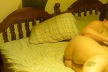 Baby Girl and Step daddy try to wax each other pt 1