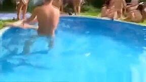 Backyard orgy