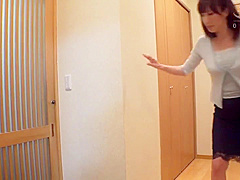 Bald Guy Fucked Asian Housewife And Ate Her Hairy Pussy