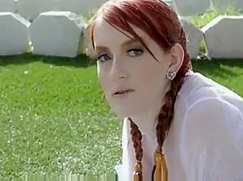 Barely Legal Ginger teen 18+ Bounces On a Huge Cock FULL - http://badbab club