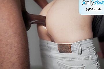 Bbc White Ass Bareback Creampie