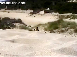 Beach Step mom and Step daughter Dune Fun