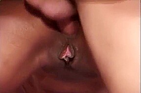 Beautiful black girl sucks and sucks dick