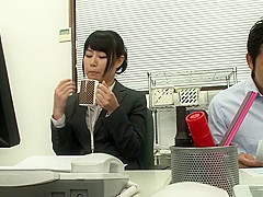 Best Japanese girl in Incredible Office, HD JAV clip