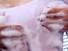 Best Japanese slut in Fabulous Shower, Fetish JAV scene