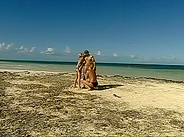 Best pornstars Monica Lion and Amilie Korbs in fabulous beach, outdoor xxx clip