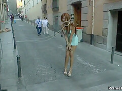 Bianca Resa In Long Haired Redhead Humped In Public Bar