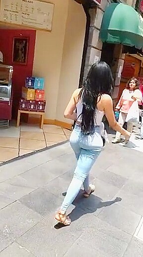 Bien nalgona en madero df hd