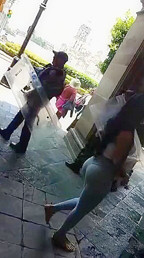 Bien nalgona en madero df hd