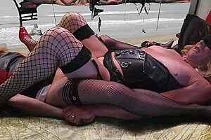 Big Black Double Dildo Fuck Session With Mrs Samantha And Marina