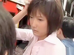 Big Jiggly Asian Butt Dry Humped On A Subway Train