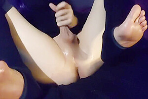 Big Oiled Cock Stroking With Raven Letrap
