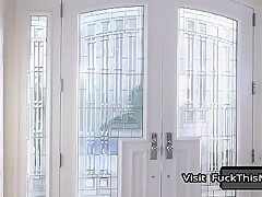 Big Tittied Step mom Caught Cheating With Her With Ella Knox And Makayla Cox