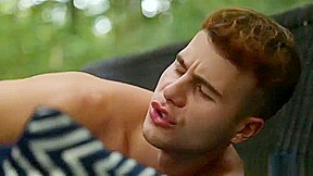 Big dick twink anal sex with cumshot