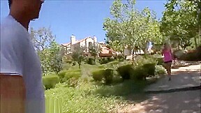 Big real tits horny girls fucked big white cock to pay her rent