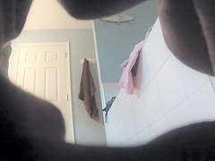 Big tits wife before and after shower