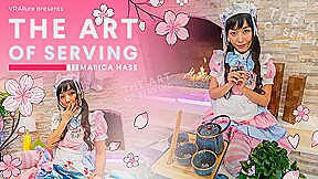 Big titty Asian hottie lets you watch her masturbate in VR