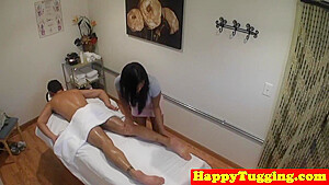 Bigtit Asian Masseuse Riding On Clients Dick