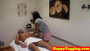 Bigtit Asian Masseuse Riding On Clients Dick