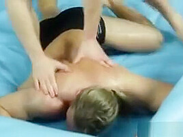 Bisex Jocks Oil Wrestle And Suck Cock