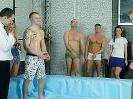 Bisex Jocks Oil Wrestle And Suck Cock
