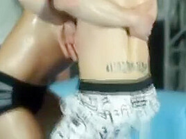Bisex Jocks Oil Wrestle And Suck Cock