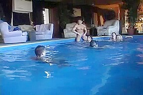 Bisexual Pool Party