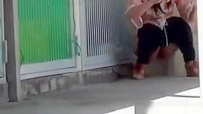 Bizarre Hot Asian Peeing