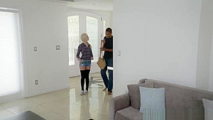 Black Dude Banging Innocent Blonde Girl