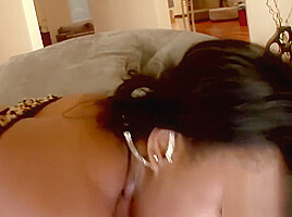 Black Slut Bunny Knight Takes His BBC in Every Single Hole