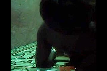 Black girlfriend undressed and stripping on camera