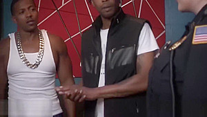 Black singer busted in the studio