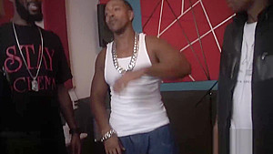 Black singer busted in the studio