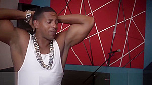 Black singer busted in the studio