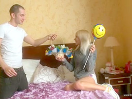 Blond russian anal teen 18+