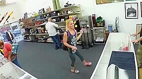 Blonde Bimbo Goes All The Way During The Test Drive