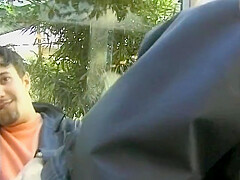 Blonde German Slut Giving Her Tight Holes In The Public