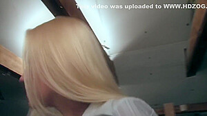 Blonde Slut Fucked At Work