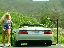 Blonde Slut Fucked Hard Next To The Beach
