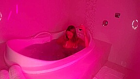 Blonde With A Pink Pussy In The Hot Tub