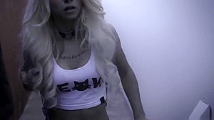 Blonde stepdaughter fucks by a perverted stepdads cock