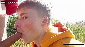 Blowjob At A Park Gay Porn