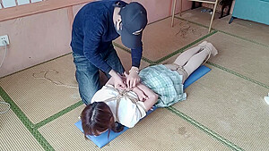 Bondage In Japanese Ebina And Shima