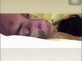 BoonkGang and his girl on ig live