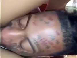 BoonkGang and his girl on ig live