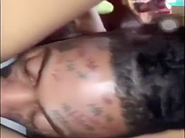 BoonkGang and his girl on ig live