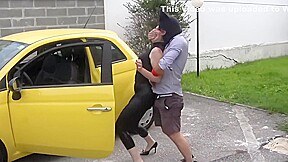 Bound Away In Her Own Car
