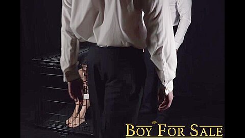 BoyForSale - Boyish twink fucked bareback by dominant Step daddy masters